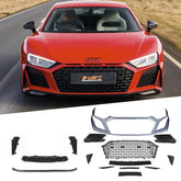 MY20 Update Front Bumper bar with Honeycomb Grille Grill Bodykit for AUDI R8 4S 2016-2023