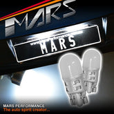 2x MARS Super Bright 3D LED SMD T10 W5W White Light bulbs for Toyota Corolla - Mars Performance