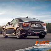 Rear Bumper Bar Lip Bodykit with Twin Single Exhaust outlet for TOYOTA ZN6 86 GT & GTS & TRD 2016-2021