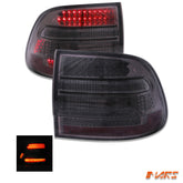 Full Smoked LED TailLight Tail Lights for PORSCHE CAYENNE 955 9PA 2003-2006