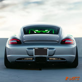 Clear Red 3D Stripe LED Bar Sequential Indicators Tail lights for Porsche Boxster & Cayman 987 2005-2008 Series 1