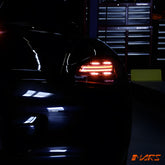 Smoked Red 3D Stripe LED Bar Sequential Indicators Tail lights for Porsche Boxster & Cayman 987 2009-2012 Series 2