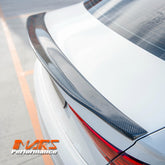 CARACTERE Style Carbon Fibre Rear Trunk Lip Spoiler Wing Bodykit for A3 S3 RS3 8V 4 Doors Sedan 2013-2020