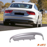 S7 Style Rear Bumper bar Lower Diffuser Spoiler Bodykit for AUDI A7 4G 2011-2014