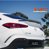 FloKraft Dry Carbon Fibre Rear Trunk Lip Spoiler Bodykit for Mercedes-Benz GLE Coupe C167 & GLE53 GLE63 AMG
