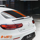 CS Style Carbon Fibre Rear Trunk Boot Spoiler lip Wing for Mercedes-Benz GLC-Class C253 Coupe, include GLC43 GLC63 AMG