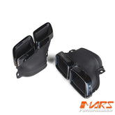 Black AMG Style Exhaust Muffler Tips for Mercedes-Benz Pre Update W205 C63 / C292 W166 GLE63 / X166 GLS63 / W222 C217 S63