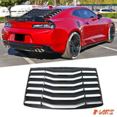 MARS Performance Style Rear Window Louver Cover Sun Shade Bodykit for Chevrolet Camaro 2016-2022