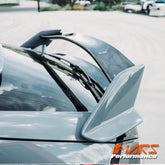 Unpainted ABS Plastic Type R Style Rear Trunk Boot Spoiler Lip Bodykit for Honda CIVIC X Hatch 2016-2021