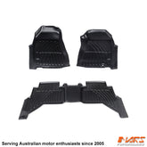 TPE 3D Moulded Car Floor Mats for ISUZU D-Max Dual Cab 2012-2019
