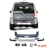 STARTech Style Rear Bumper Bar Bodykit with Dual Exhaust Outlet Tips for LAND ROVER L319 DISCOVERY 3 & 4