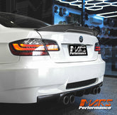PSM Style Carbon Fibre Rear Trunk Lip Spoiler Wing Bodykit for BMW BMW 3-Series E92 Coupe & M3 2006-2013