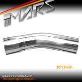 MARS 3 inch 30 Degrees Mandrel Bend polished stainless steel pipe for Cat-Back Exhaust & Muffler Parts