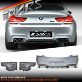 Rear Bumper Bar BodyKits & Diffuser for BMW 6-Series F06 F12 F13 & M6 2011-2018