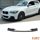 Performance Front Bumper Bar Splitters & Lip Spoiler Bodykit for BMW 1 Series F20 Pre LCI M Sport 2011-2015
