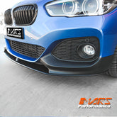 Performance Front bumper Bar Splitters & Lip Spoiler Bodykit for BMW 1 Series F20 LCI M Sport 2015-2019