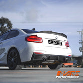PSM Style Carbon Fibre Rear Trunk Lip Spoiler Wing Bodykit for BMW 2-Series F22 Coupe & F87 M2 M2C 2014-2021