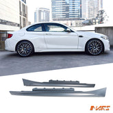 Lower Side Skirts Bodykit for BMW 2 Series F22 Coupe & F87 M2 M2C Competition 2016-2021