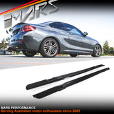 Gloss Black Performance Style Side Skirts Lip Spoiler Bodykit for BMW 2-Series F22 F23 2014-2020