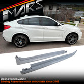 M Tech / M Sport Style Lower Side skirts Bodykits for BMW X3 F25 & X4 F26 2010-2018