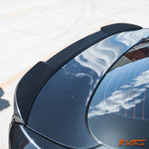 CS Style Carbon Fibre Rear trunk boot lip Spoiler Wing Bodykit for BMW 4-Series F36 4 doors Grand Coupe