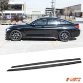 Gloss Black M Tech Sports Style Side Skirts Lip Spoiler Bodykit for BMW 4-Series F32 Coupe F33 Convertible F36 Sedan