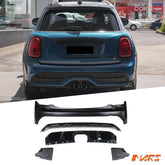 JCW Style Rear Bumper bar Bodykit & Diffuser for Mini Cooper F55 5 doors Hatch 2020-2023