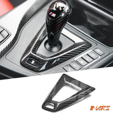 MARS Performance Carbon Fibre Interior Shift Surround Cover Trim for BMW F80 M3 & F82 F83 M4 RHD