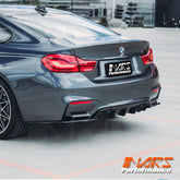 Vorsteiner Style Gloss Black Rear Bumper Bar Diffuser Bodykit for BMW F80 M3 & F82 F83 M4 3 pieces