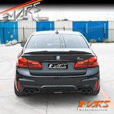PSM Style Carbon Fibre Rear Trunk Lip Spoiler wing Bodykit for BMW 5-Series G30 Sedan & F90 M5