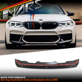 Dry Carbon Fibre Front Bumper bar lower Center Spoiler lip Performance Bodykit for BMW M5 F90 Pre LCI 2018-2020