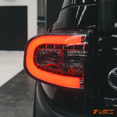 Full Smoked 3D LED Stripe Bar Tail Lights for TOYOTA FJ-CRUISER 2011-2016