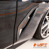 M Performance Style Dry Carbon Fibre Side Fender Guard Vents for BMW 8 Series G14 G15 G16