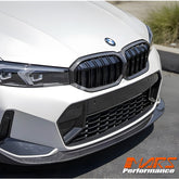 FloKraft Dry Carbon Fibre M3 Style Front Bumper Bar Grill Grille Bodykit for BMW 3-Series G20 Sedan & G21 Wagon, LCI 2022-2024