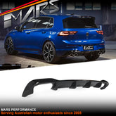 R Style Rear Bumper bar Lower Diffuser Spoiler Bodykit for Volkswagen VW Golf VIII MK-8 2021-2024