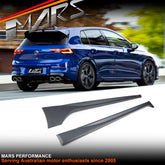R Style Lower Side Skirts Bodykit for Volkswagen VW Golf VIII MK-8 2021-2024
