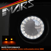 Crystal Clear LED Halo Front Indicator Turn Signal Lights for Suzuki Jimny GJ JJ 2019-2024