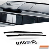 Gloss Black Side Roof Rack Rail BodyKit for Land Rover Defender L663 110 2020-2025