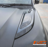 Gloss Black Replacement Bonnet Hood Vents Cover for Land Rover Defender L663 90 110 130 2020-2024