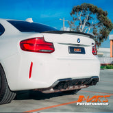 BMW M Performance Style Carbon Fibre Rear Bumper Bar Diffuser Bodykit for BMW F87 M2 M2 competition M2C