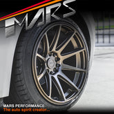 MARS MP-MS Matt Bronze Concave 4x 18 Inch Stag Alloy Wheels Rims