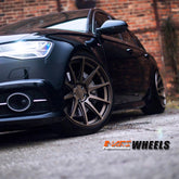 MARS MP-MS Matt Bronze 4x 19 Inch Deep Concave Stag Alloy Wheels Rims