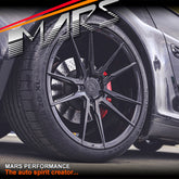 MARS MP-RH Matt Black 20 Inch Deep Concave Stag Alloy Wheels Rims
