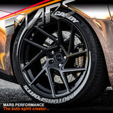 MARS MP-T3 Gloss Black 20 Inch Twsit Concave Stag Alloy Wheels Rims 5x120