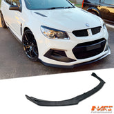 MARS Matt Black Front Bumper Bar Lip Spoiler for HSV GEN-F Clubsport & Maloo R8 & Senator BodyKit