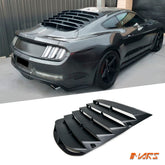 Performance Rear Window Louver Cover Sun Shade Bodykit for Ford Mustang FM FN 2015-2023