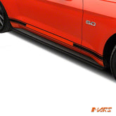 RTR Style Lower Side Skirts Lip Spoiler Bodykit for Ford Mustang FM FN 2015-2023