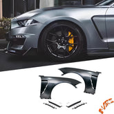 Shelby GT350-R Style Metal Fender Guard Bodykit with Plastic Vents for Ford Mustang FN 2018-2022