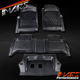 TPE 3D Moulded Car Floor Mats for ISUZU MU-X 3 Rows 2013-2021