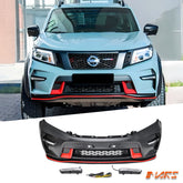 Nismo Style Front Bumper Bar with LED DRL for Nissan NAVARA UTE NP300 D23 Bodykit 2015-2020